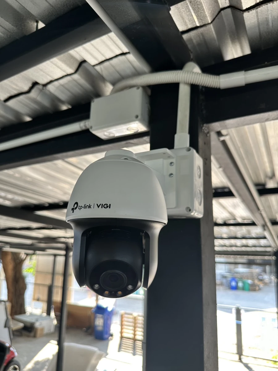 ผลงาน JPT: กล้อง IP Camera ภายนอกอาคาร
